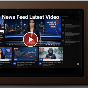 Latest YouTube Embed Feed Wordpress Plugin